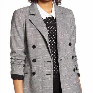 Tommy Hilfiger Glen Plaid Blazer 10 new with tag